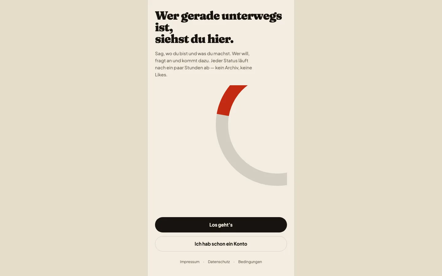 UniLyfe — soziales Netzwerk für Studierende — Ansicht 1